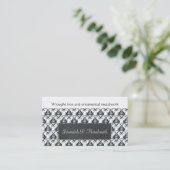 metaalbewerking van ruw ijzer visitekaartje (Staand voorkant)