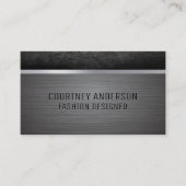 Metaalborstel | Scratering van metalen Visitekaartje (Voorkant)