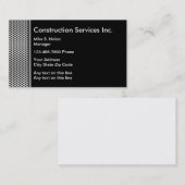 Metaalbouw Visitekaartje (Voorkant / Achterkant)