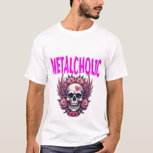 metaalcholisch t-shirt (Voorkant)