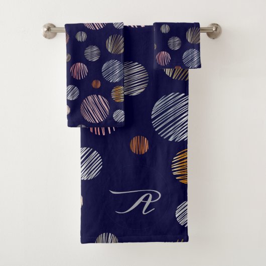 Metaalcirkels Bad Handdoek (Insitu)