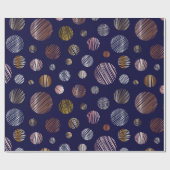 Metaalcirkels Cadeaupapier (Vlak)