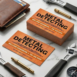Metaaldetectie, Detector, Recovery, Reliekjager Visitekaartje