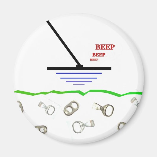 Metaaldetectie Magneet (Voorkant)