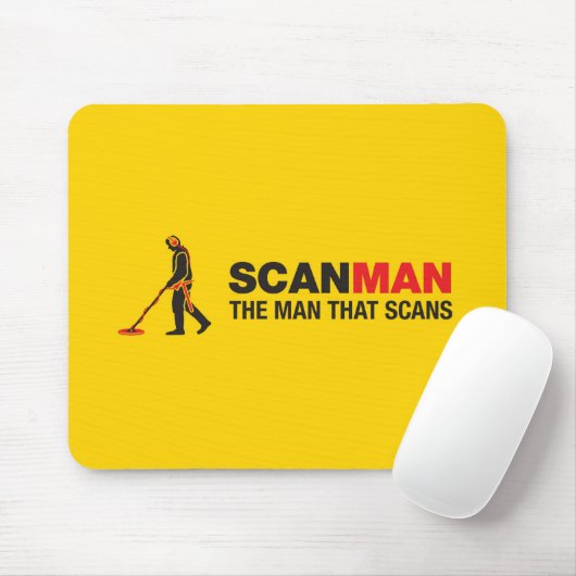 Metaaldetectie Muismat (Met muis)