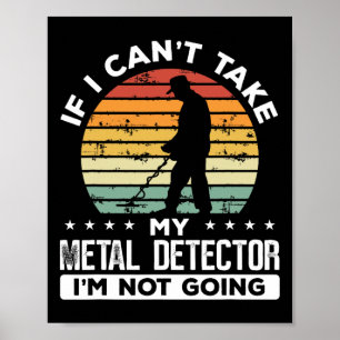 Metaaldetectie  Treasure Hunter Metal Dete Poster