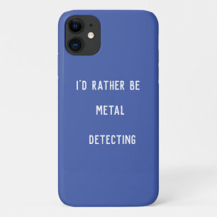 METAALDETECTIE ZOU IK LIEVER iPhone 11 HOESJE