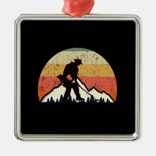  metaaldetector metalen ornament (Voorkant)