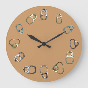 Metaaldetector Pull Tabs Sreasure Hunter Dirt Fish Grote Klok