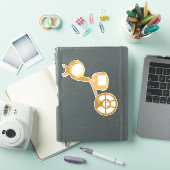 Metaaldetector Sticker (iPad Cover)