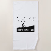 Metaaldetector Strandlaken (Voorkant)