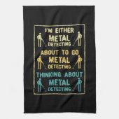 Metaaldetector Theedoek (Verticaal)