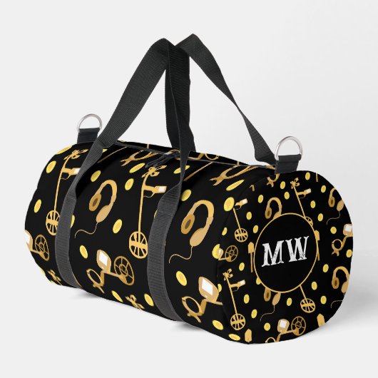 Metaaldetectorgepatenteerd monogram plunjezak (Linkerhoek)