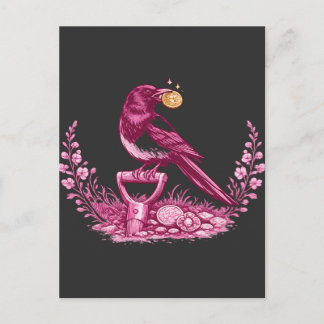 Metaaldetectorist Ekster Briefkaart