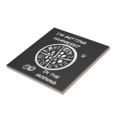 Metaaldetectorist tegeltje (Zijkant)