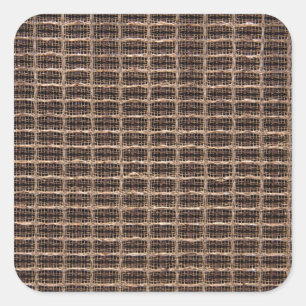  metaaldoek vierkante sticker