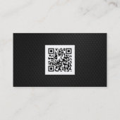 Metaalellegantie 2 met QR-code Visitekaartje (Achterkant)