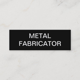 metaalfabricator mini visitekaartje