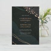 Metaalgeode Save The Date (Staand voorkant)