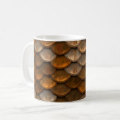 MetaalGold Silver Copper Coffee Mok (Voorkant links)
