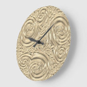 Metaalgoud elegant Victoriaans Grote Klok (Hoek)