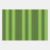 Metaalgoud en groene kerst inpakpapier vel (Voorkant 2)