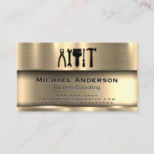 Metaalgoud   Hardwarehulpmiddelen Visitekaartje