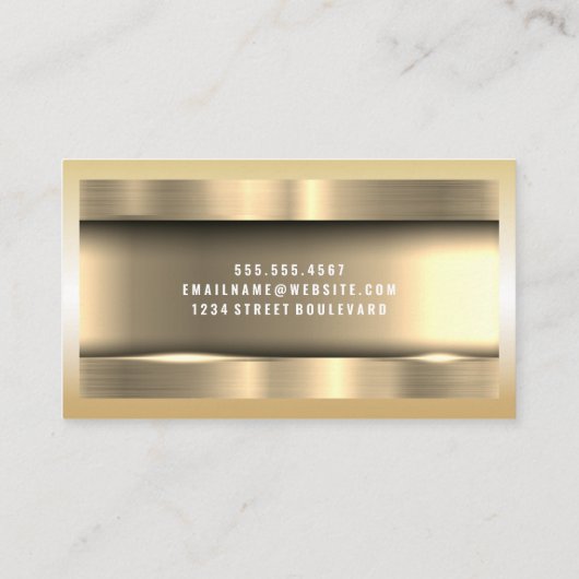 Metaalgoud | Wrenches Visitekaartje (Achterkant)