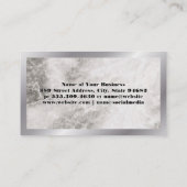 Metaalgrens | Marmer Visitekaartje (Achterkant)