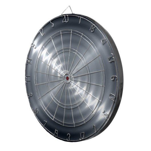 Metaalgrijs Roestvrij staal Dartbord (Voorkant Rechts)