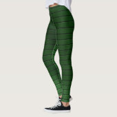 Metaalgroene Leggings (Links)