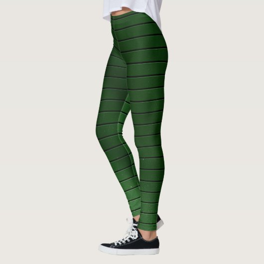 Metaalgroene Leggings (Links)