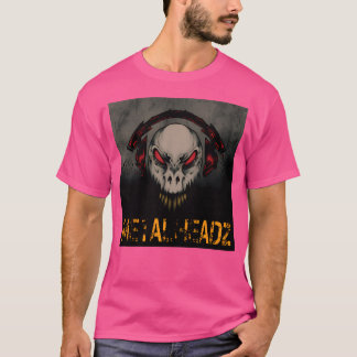metaalhoofd t-shirt