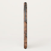 Metaalknop op oude houten deur Case-Mate iPhone case (Achterkant/links)