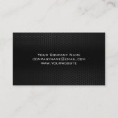 Metaalkoolstofvezel | Hammer WFrench Tools Visitekaartje (Achterkant)