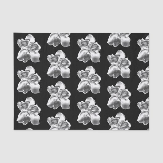 MetaalMagnoliën op tissuepapier (Voorkant)