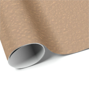 Metaalpapier met koperkleurige opvulling cadeaupapier