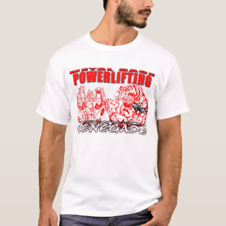 metaalrage-krachtopheffing t-shirt