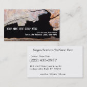 Metaalrecyclingschroot - Rustpijpjes Visitekaartje (Voorkant / Achterkant)