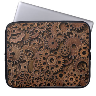  metaalscheurwerk laptop sleeve