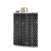 Metaalstalen metalen gat heupfles (Links)