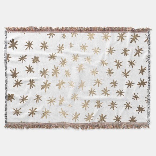 Metaalsterren - goud deken (Voorkant)