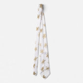 Metaalsterren - goud stropdas (Achterkant)