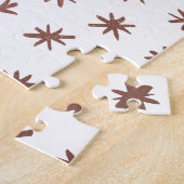 Metaalsterren - koper legpuzzel (Zijkant)