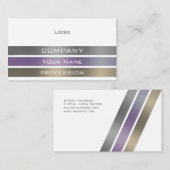 Metaalstrippatroon Visitekaartje (Voorkant / Achterkant)