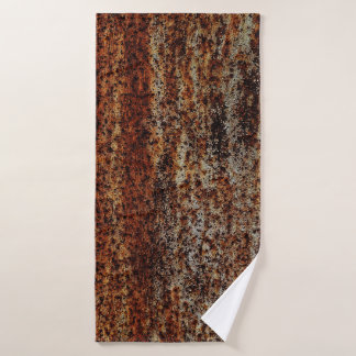Metaaltextuur met krassen en kraakabstracte, a badhanddoek