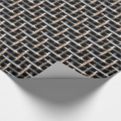 Metaalverdamping 2-opvulpapier cadeaupapier (Hoek)