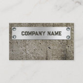 Metaalvormende lassnijwerken visitekaartje (Voorkant)