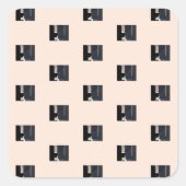 metafoor_14_snijpunten_2 vierkante sticker (Voorkant)