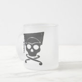 Metafoor #2 matglas koffiemok (Voorkant links)